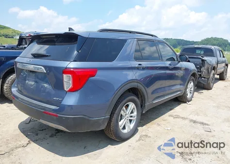 2021 Ford Explorer Xlt из США, поврежденный, VIN 1FMSK8DH1MGA58449
